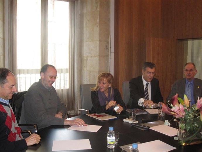 Reunión de los integrantes del Diálogo Social