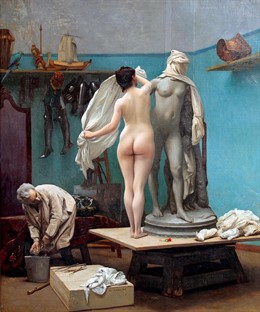 Final de la sesión de Jean-Léon Gérôme