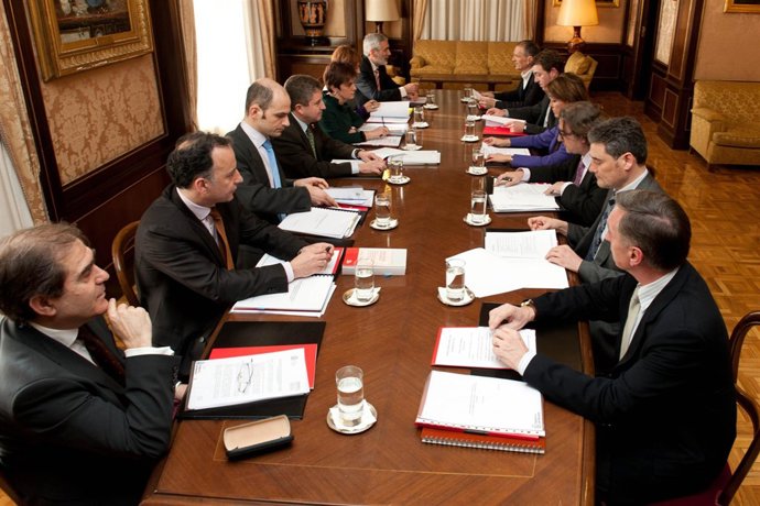 Reunión de la Comisión Negociadora del Convenio Económico. 