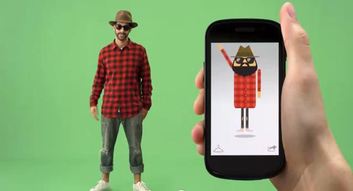 Robot Android personalizado.