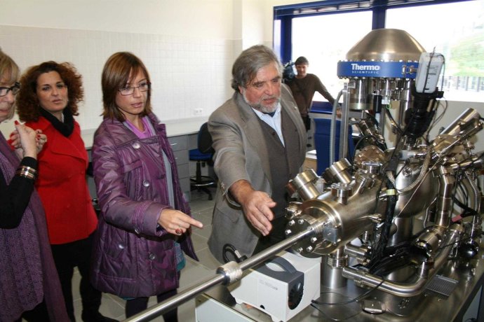 Las delegadas provinciales del Gobierno andaluz y de Economía, Innovación y Cien