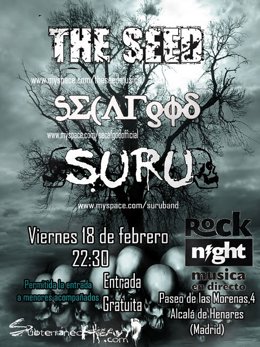 Julio Tema Propio. Foto Concierto Heavy. Fuente: Subterraneoheavy.Com