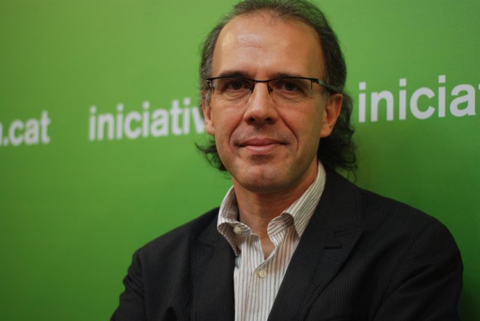 El líder de ICV-EUiA en el Ayuntamiento de Barcelona, Ricard Gomà