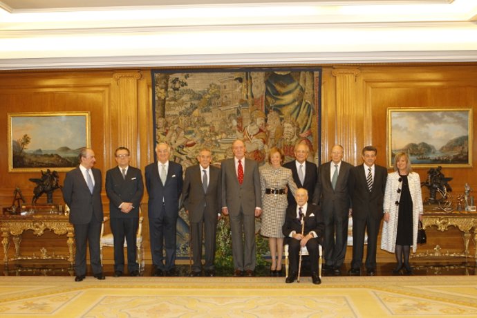 Audiencia de Don Juan Carlos con el Consejo de Estado