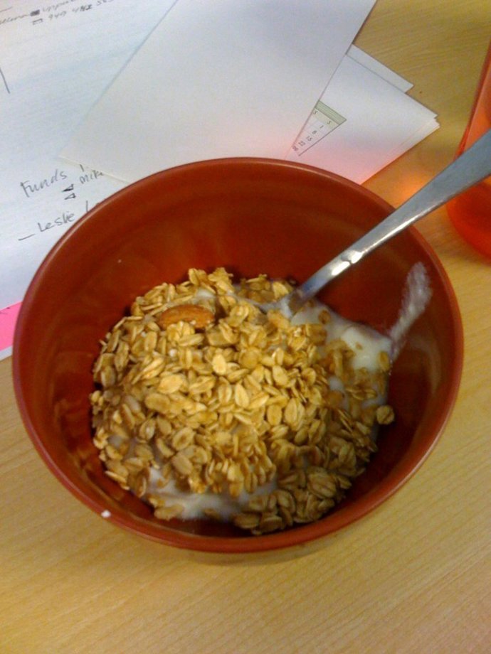 Fibra, cereales, desayuno, granola