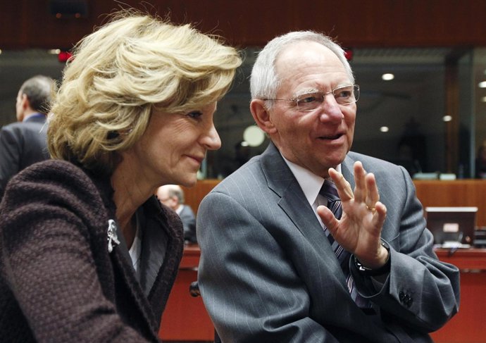 Elena Salgado y Schaeuble
