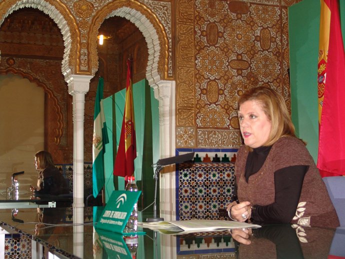 La delegada provincial de Empleo de la Junta en Almería, Francisca Pérez Laborda