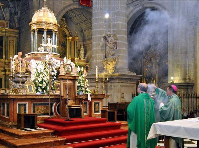 Imagen del interior de la Catedral de Jaén