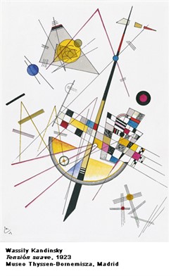Tensión Suave de Kandinsky (1923)