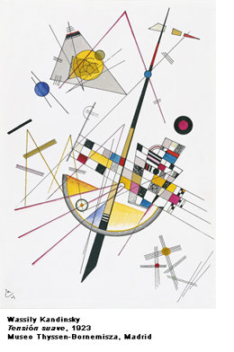 Tensión Suave de Kandinsky (1923)