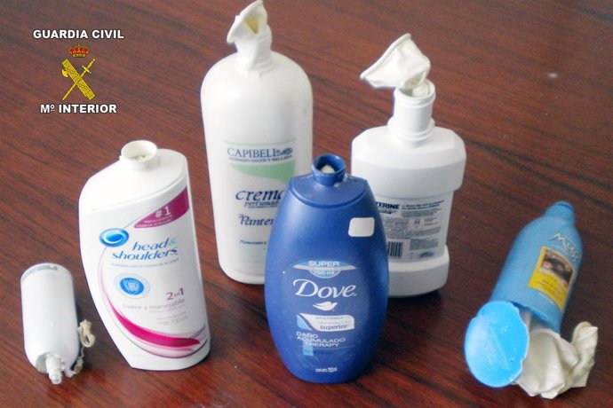 Imagen de los productos intervenidos