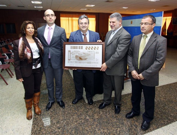 Cupón de la ONCE sobre Timanfaya, Lanzarote