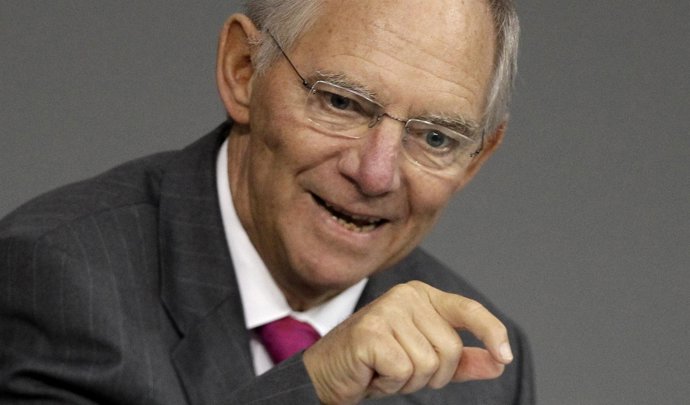 El ministro alemán de Finanzas, Wolfgang Schäuble