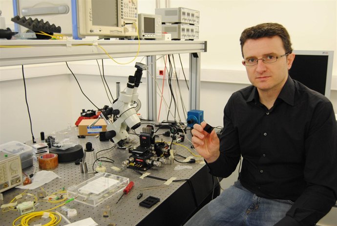 Álex Martínez, invetsigador de la UPV