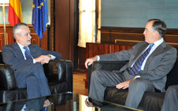 Griñán y Basagoiti, durante el encuentro