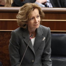 Elena Salgado en el Congreso