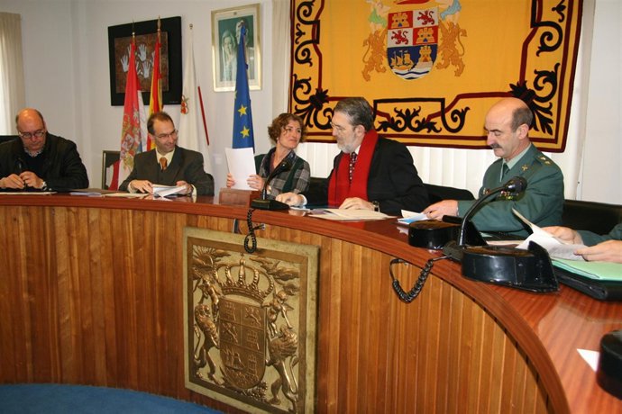 Reunión de la Junta Local de Seguridad de Santoña