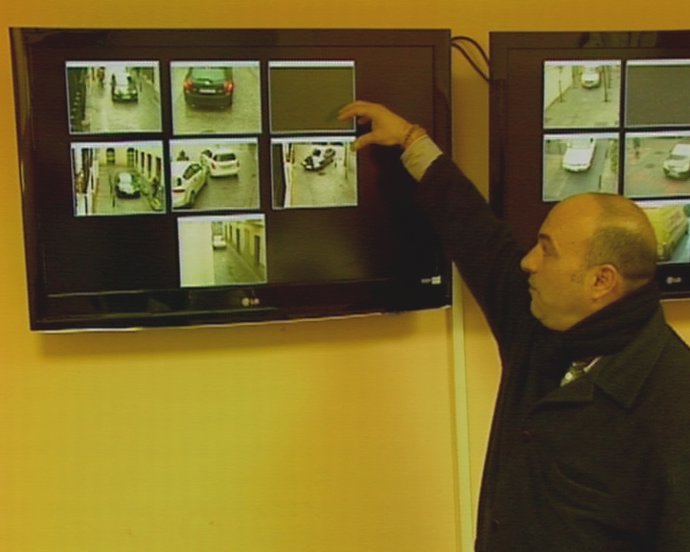 Las cámaras de vigilancia instalasdas en Mérida