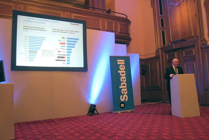Josep Oliu, presidente de Banco Sabadell