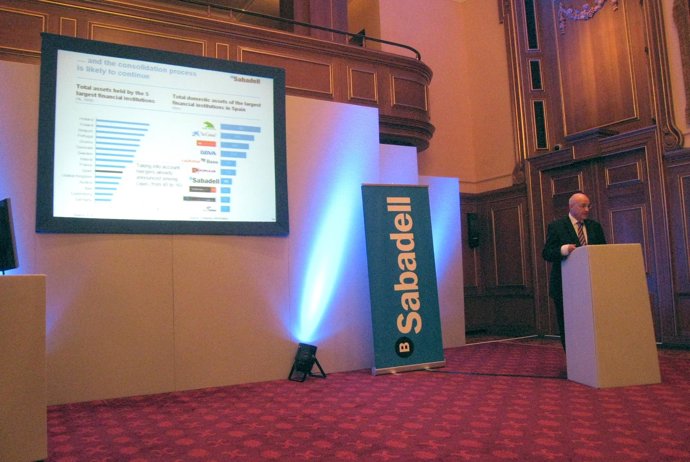 Josep Oliu, presidente de Banco Sabadell