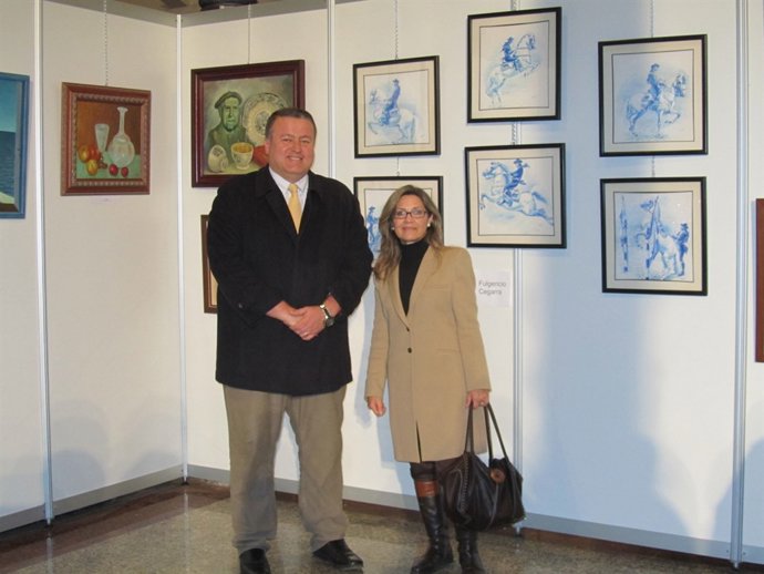 Francisco Bernabé y Herminia Cegarra, hija Fulgencio Cegarra