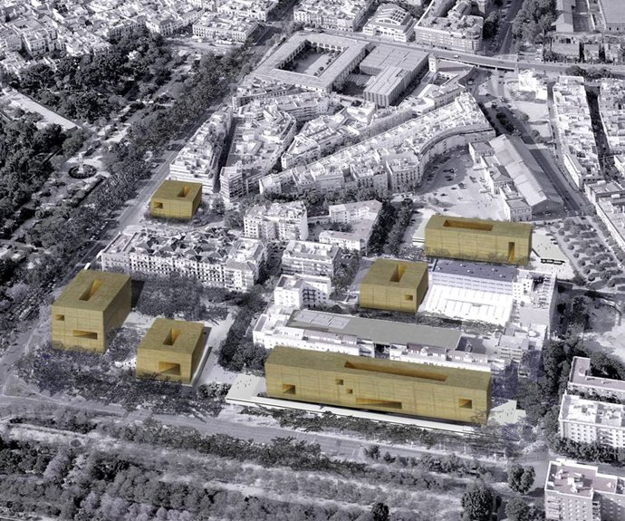 Recreación virtual del distrito judicial de Zoido.