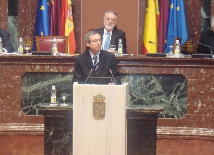 El diputado del Grupo Parlamentario Popular, Manuel Marcos Sánchez 