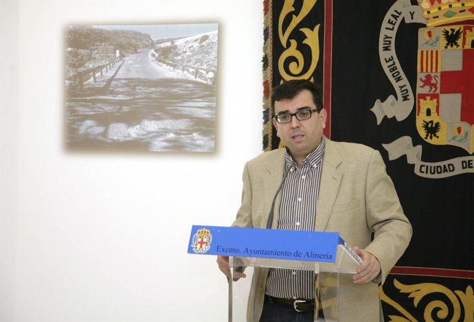 El concejal de Obras Públicas del Ayuntamiento de Almería, Francisco Amizián