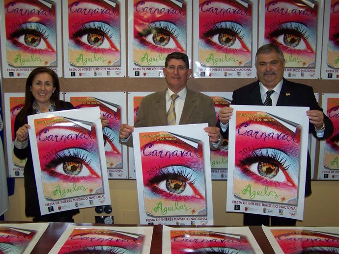 Juan Ramírez Soto, alcalde de Águilas, Clara Valverde, edil de Cultura 