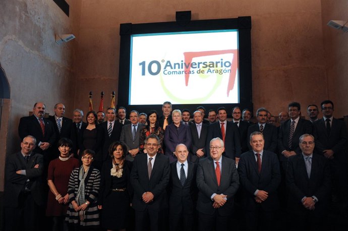 Décimo aniversario de las comarcas de Aragón