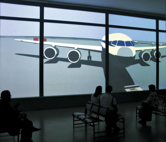 Videoinstalación de Maxim Svischev