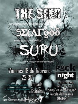 Julio Tema Propio. Foto Concierto Heavy. Fuente: Subterraneoheavy.Com