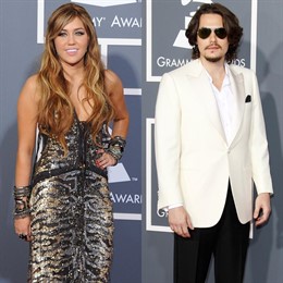 Miley Cyrus y John Mayer