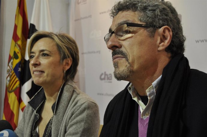 Nieves Ibeas y  Gregorio Briz, de CHA