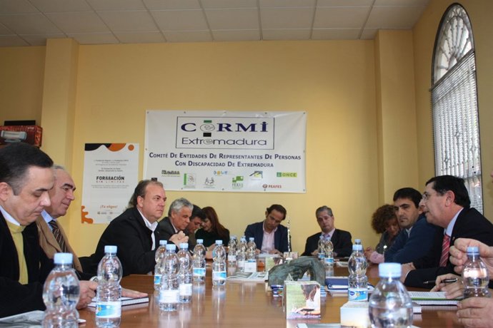 17 Feb Fotos José Antonio Monago Reunión CERMI