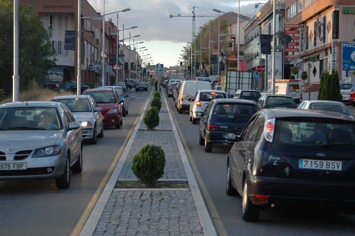 Retenciones de tráfico en Toledo