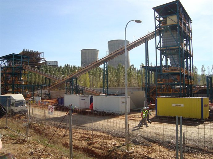 Planta de Ciuden en Ponferrada (León).