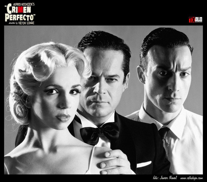 Elena Furiase, Jorge Sanz y Pablo Puyol 