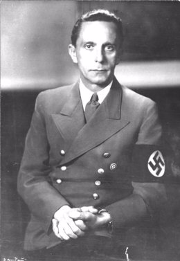 El dirigente nazi Joseph Goebbels