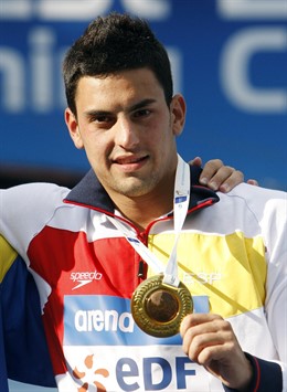 El saltador español Javier Illana