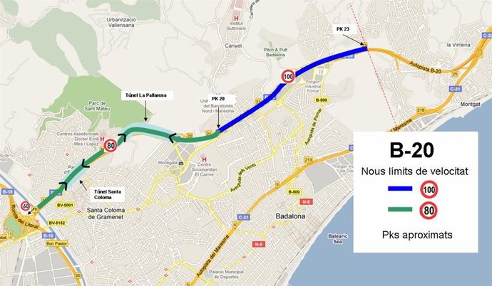Nuevas velocidades en la B-20
