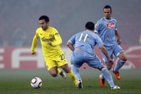 El Villarreal no pasa del empate en Nápoles