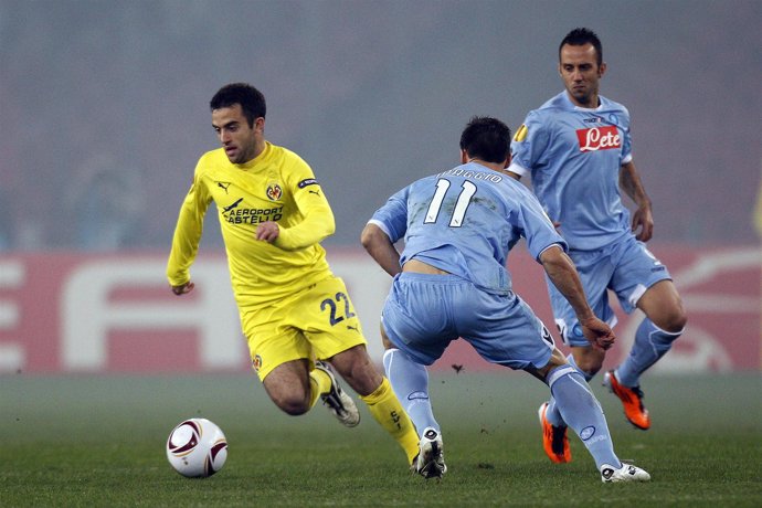 El Villarreal empata en Nápoles