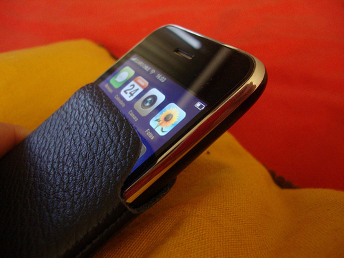 Teléfono móvil iPhone 4.