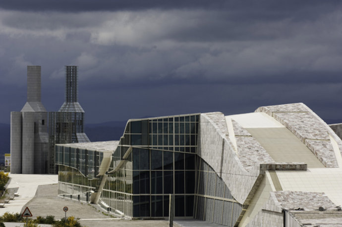 Cidade da Cultura de Galicia, del arquitecto Peter Eisenman 