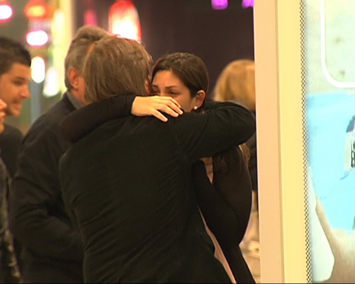 Llega a Barcelona familiares de Santi Santamaria