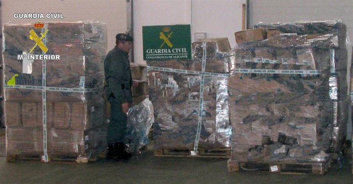 pulpo inmaduro incautado