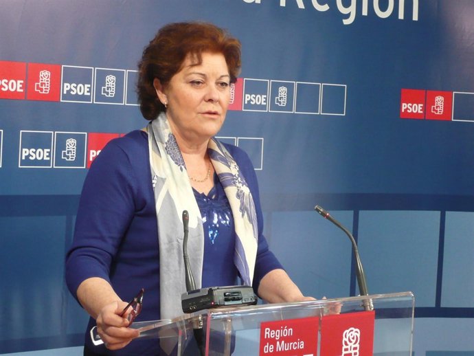 Teresa Rosique en rueda de prensa