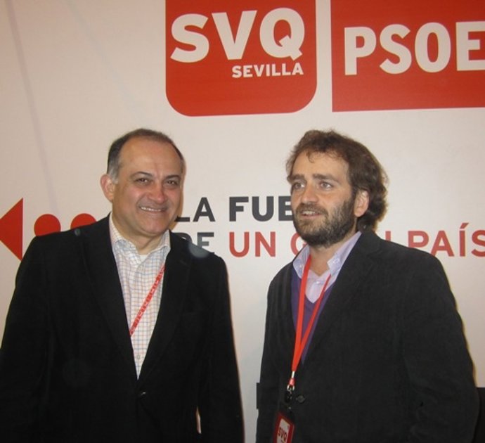 Joan Calabuig y Salvador Broseta.