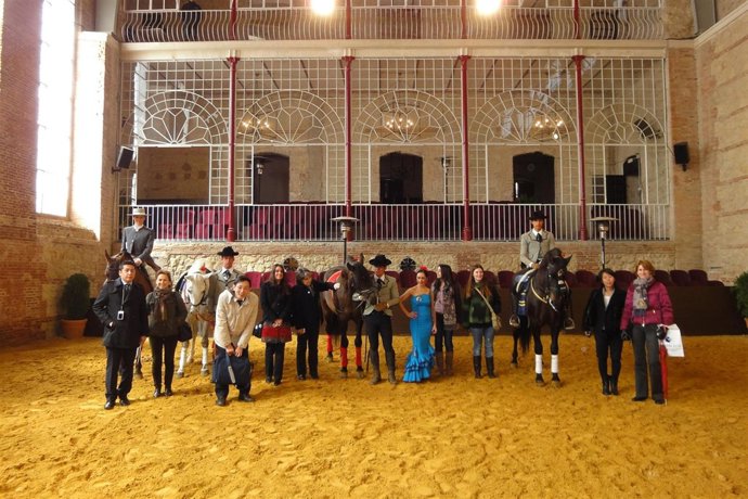 Touroperadores japoneses de visita por Córdoba